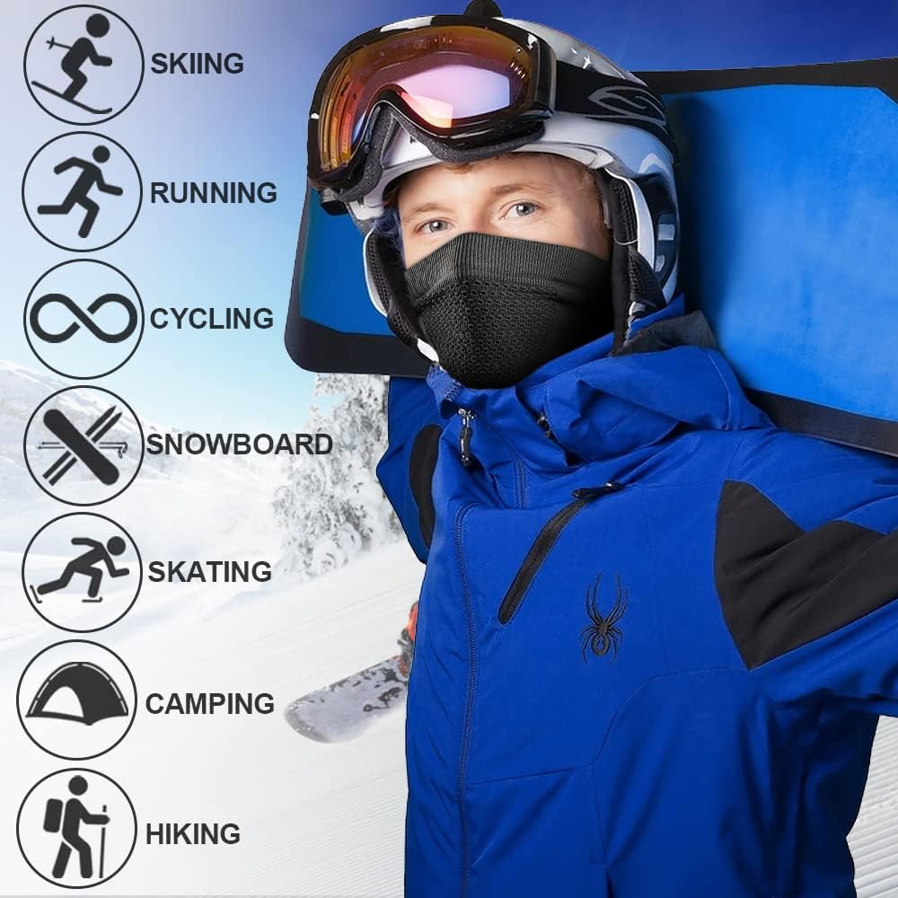 Detalle de WTACTFUL Winter Neck Gaiter Windproof