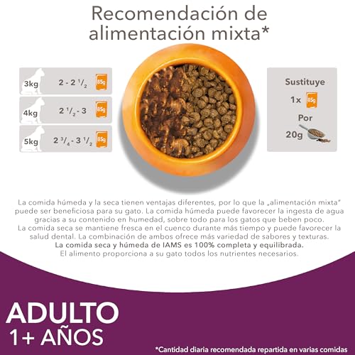 Thumbnail 7 de IAMS Delights Adult Cat Land & Sea Collection en Jelly 12 x 85 g