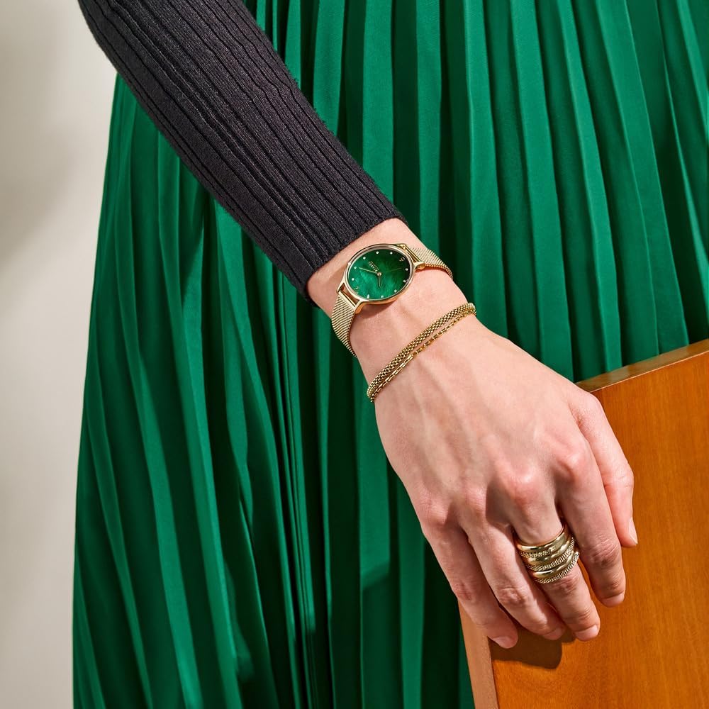 Thumbnail 2 de Skagen Damenarmband aus Edelstahl – goldfarben, poliert, mit Karabinerverschluss