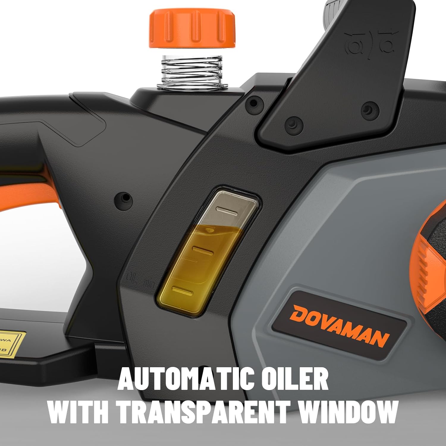 Thumbnail 4 de Dovaman 2400W Electric Chainsaw (16 Inch Oregon Bar & Chain) with One-Step Tool-Free Tensioning