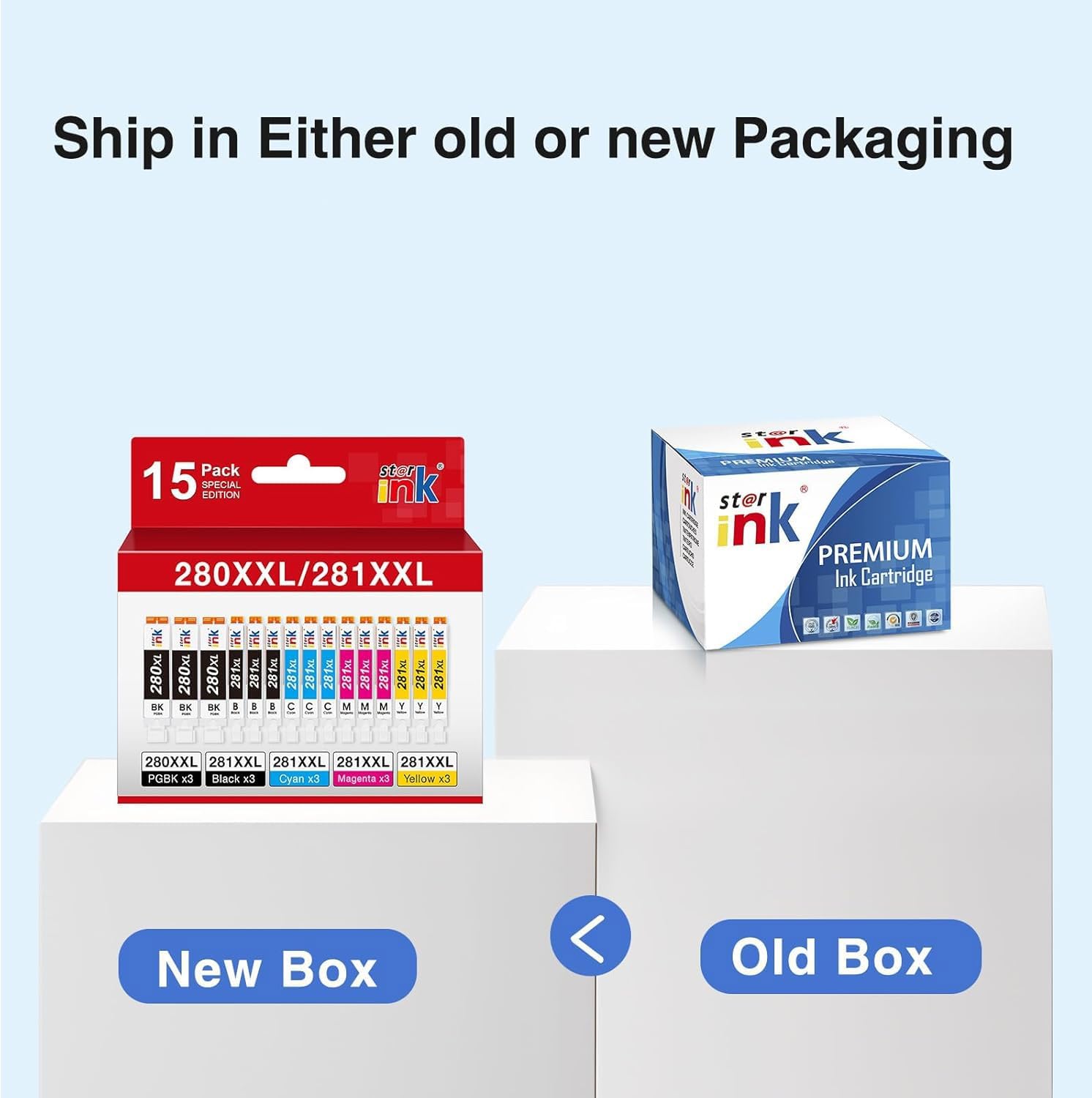 Thumbnail 6 de st@r ink PGI-280XXL/CLI-281XXL 15-Pack Ink Cartridges for Canon PIXMA