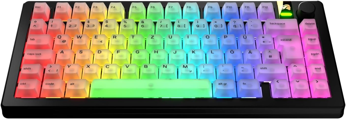 Thumbnail 1 de Glorious Polychroma RGB tasti traslucidi per tastiere 100%/75%/65%/60%