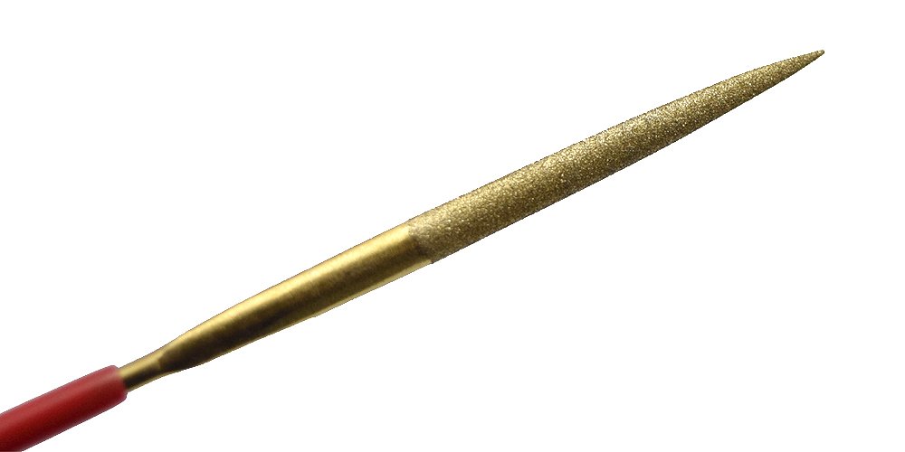 Thumbnail 3 de TAKAGI チタンコーティングダイヤモンドヤスリ 140mm 3本組 #180相当