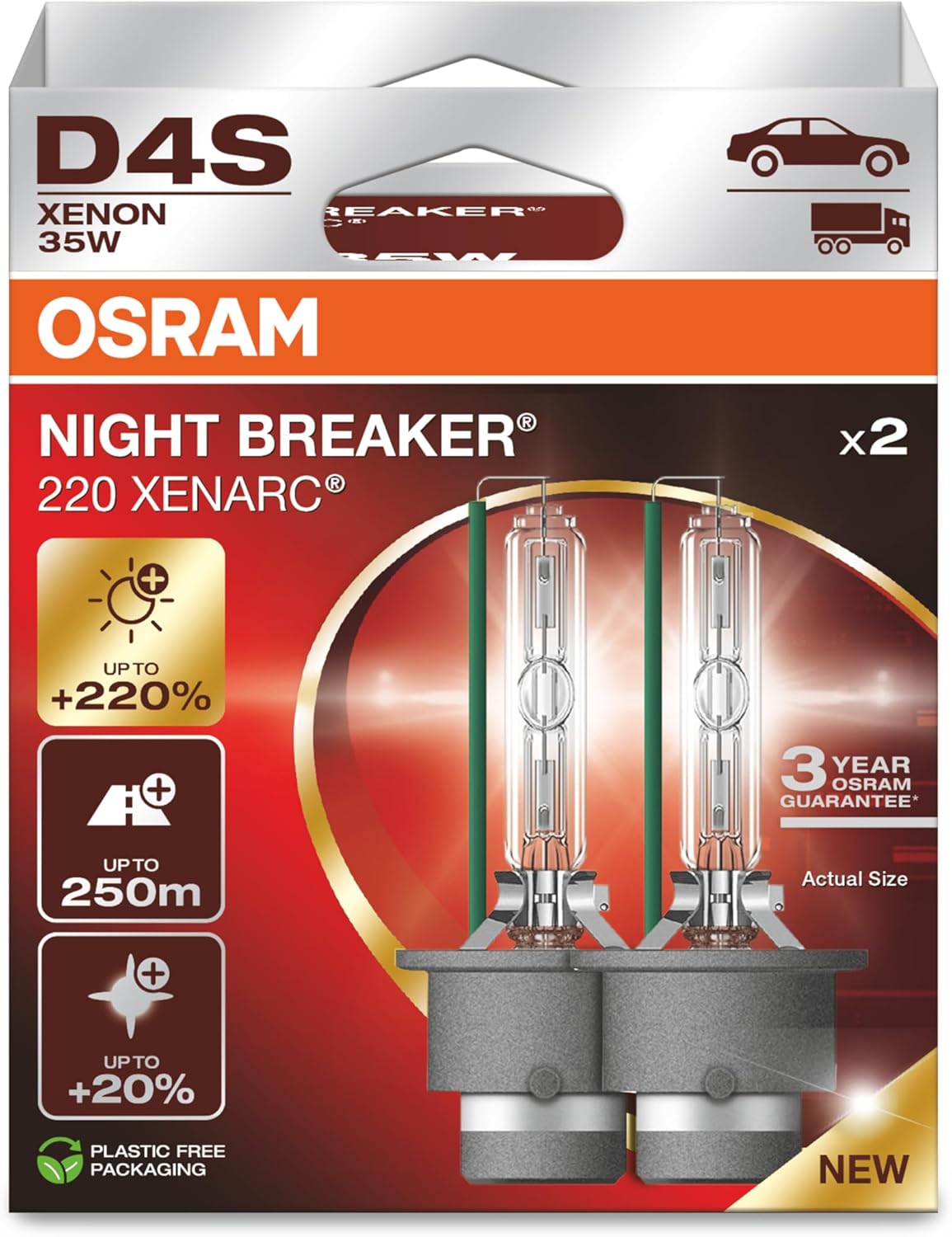 Thumbnail 5 de OSRAM XENARC NIGHT BREAKER 220 D2S (2 Lamps) — A pragmatic look at the brightest xenon headlight option
