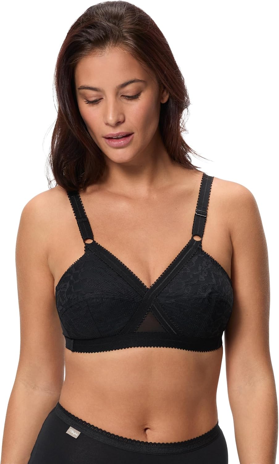 Thumbnail 4 de Playtex Reggiseno senza ferretto Criss Cross Classico in pizzo floreale