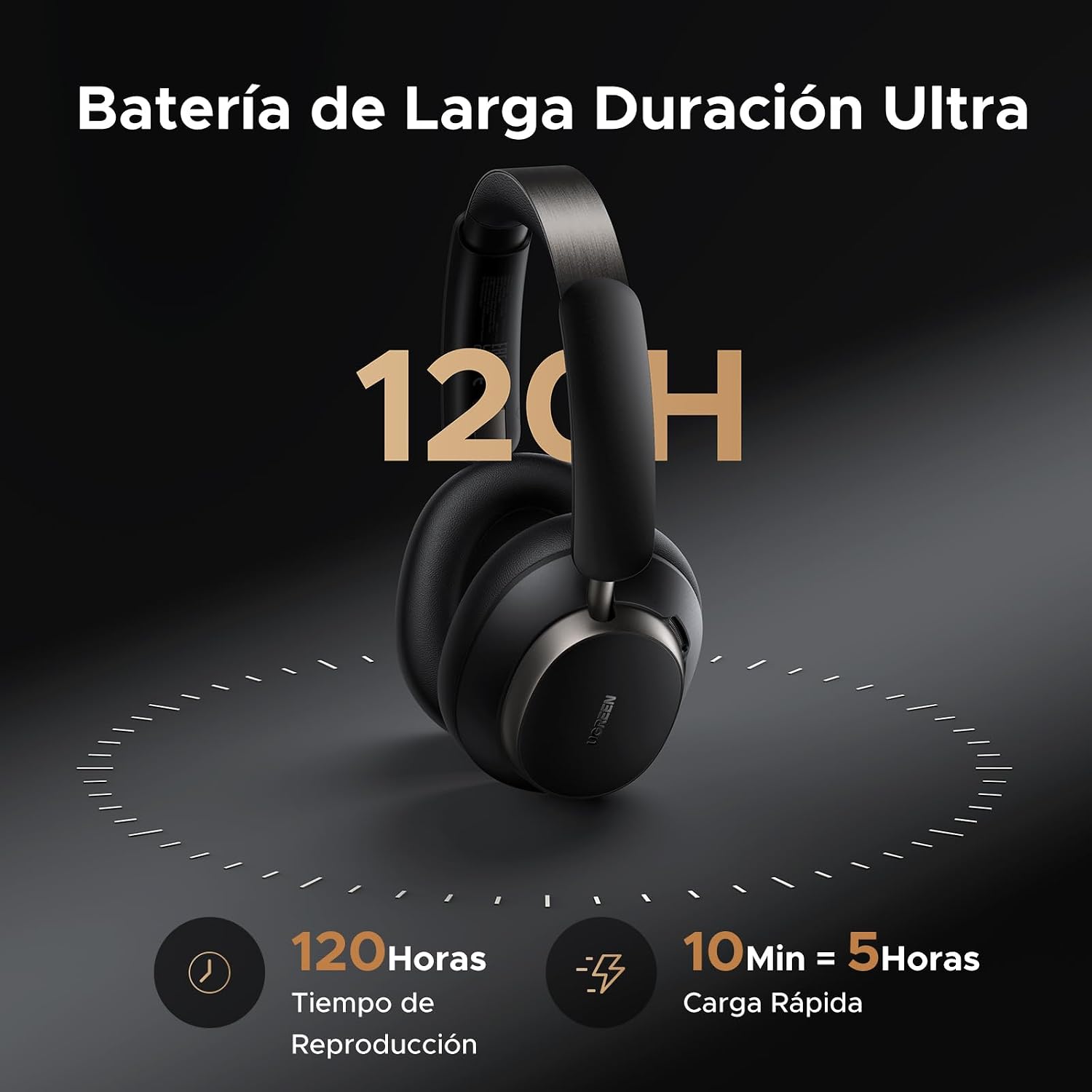 Thumbnail 4 de UGREEN Studio Pro Auriculares inalámbricos 120h