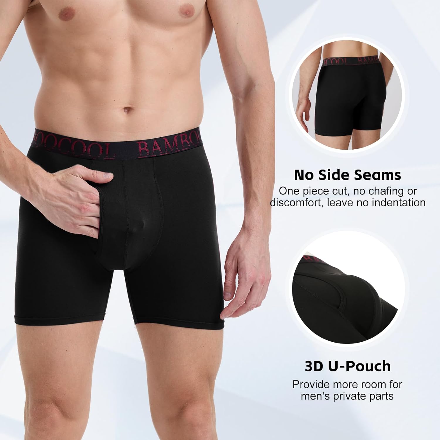 Thumbnail 3 de Bamboo Cool Men's Boxer Underwear