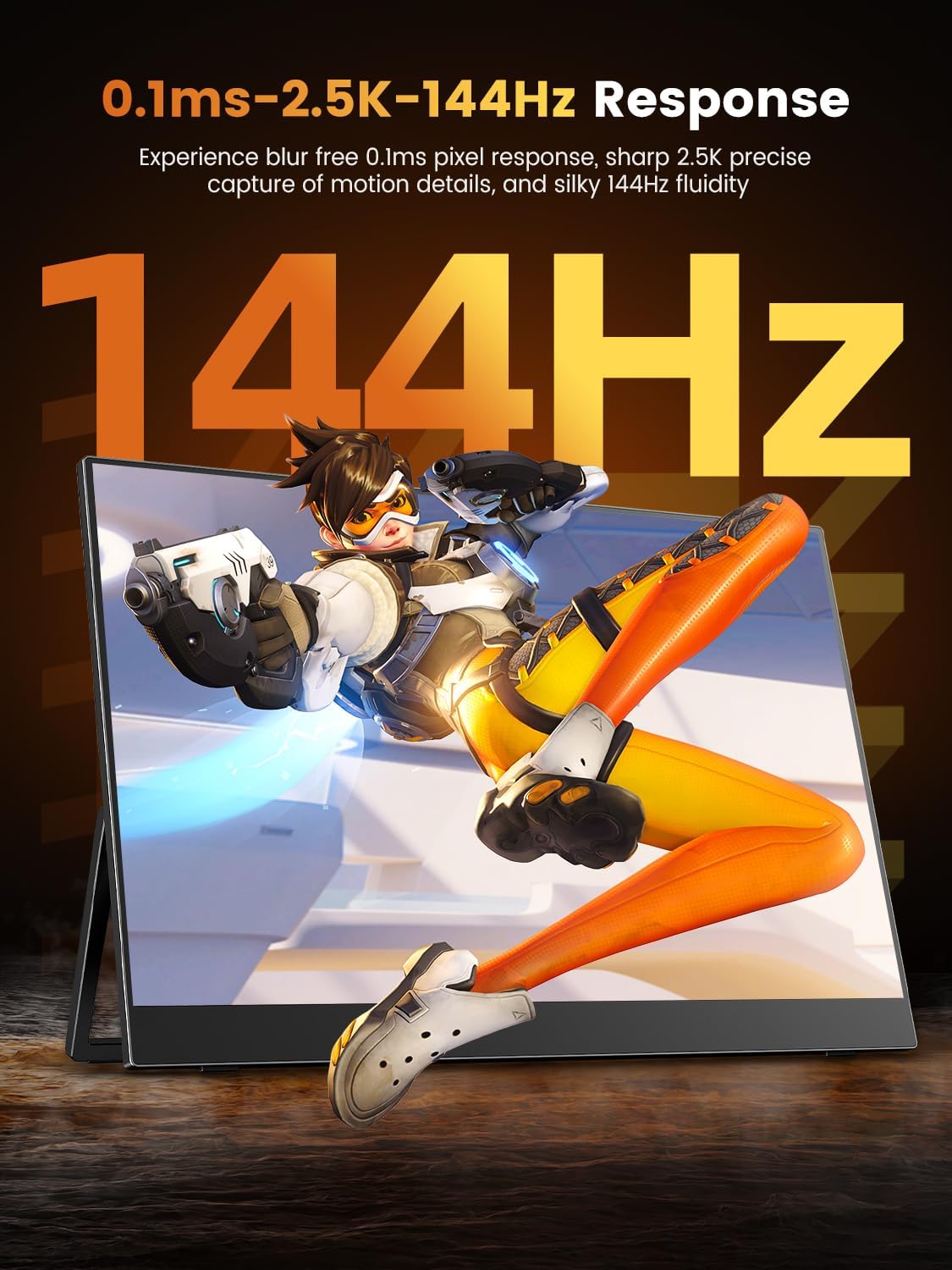 Detalle 2 de UPERFECT Portable Gaming Monitor 144Hz