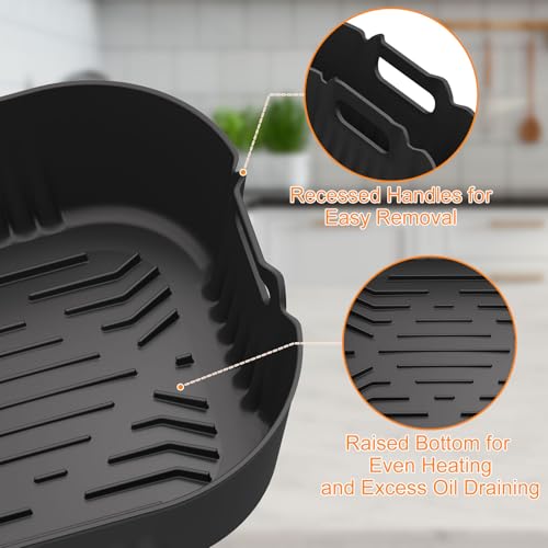 Detalle 2 de Lot de 2 moules silicone pour Ninja Crispi Air Fryer