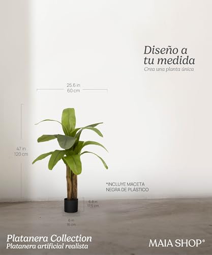 Thumbnail 4 de Bananier artificiel Maia Shop 120 x 60 cm