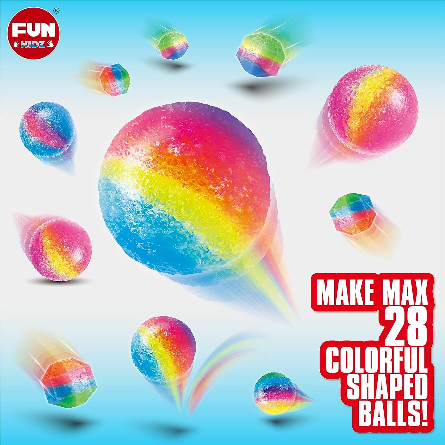 Detalle 2 de FunKidz Big Bouncy Ball Kit for Kids DIY Kit 🎈