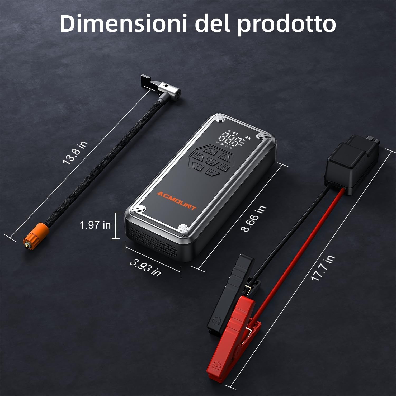 Thumbnail 6 de ACMOUNT W160 Booster 23800mAh 7000A