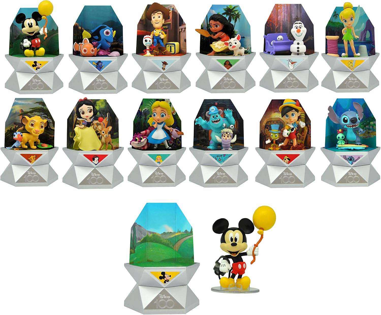 Detalle de Disney 100 Jahre Jubiläums Schatulle Serie 1