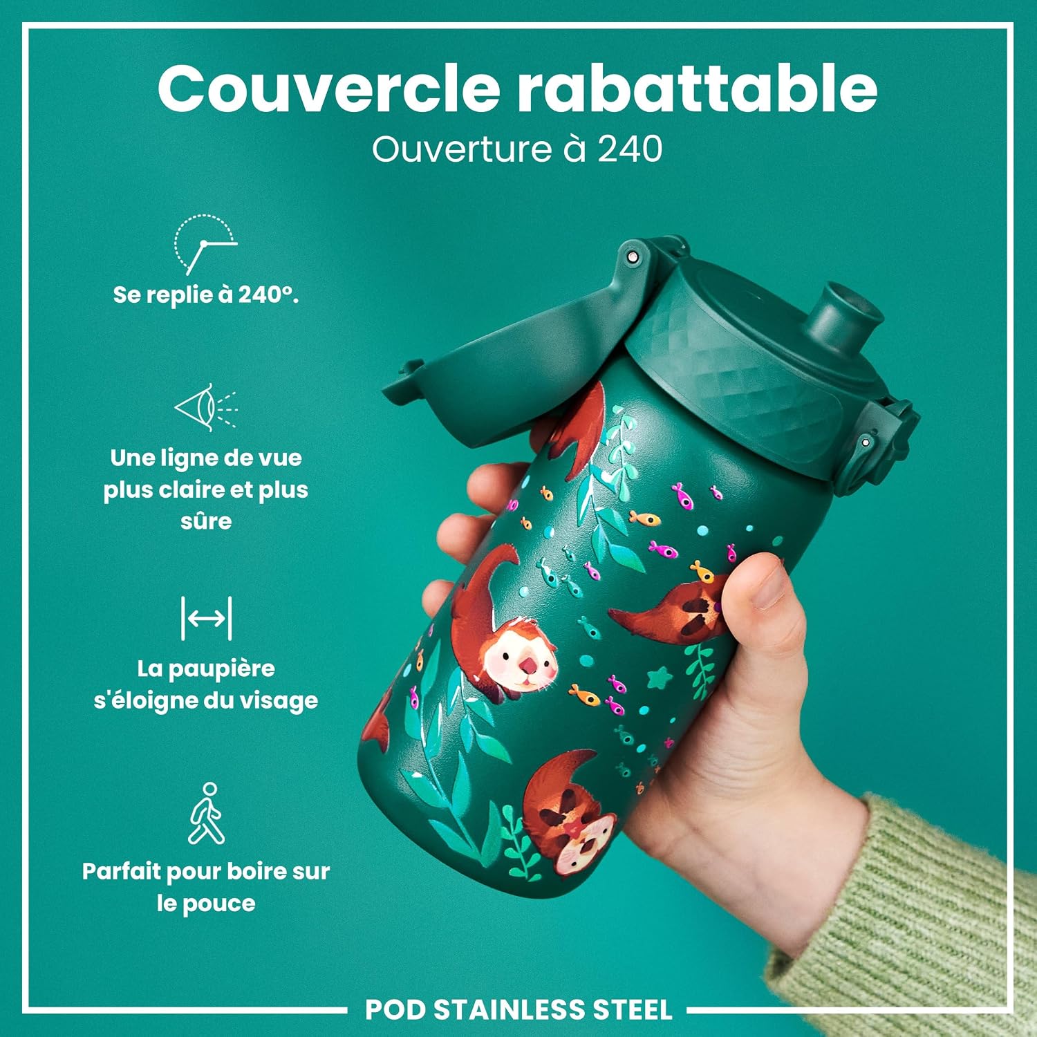 Thumbnail 3 de Ion8 Gourde enfant 400ml
