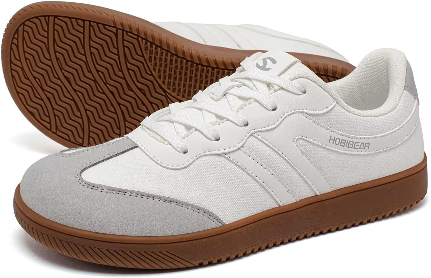 Thumbnail 6 de HOBIBEAR Barefoot Shoes Wide Lace Up Casual Sneakers
