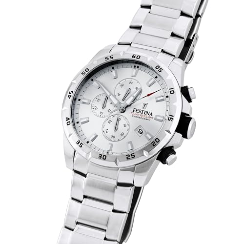 Thumbnail 2 de Festina Reloj Hombre Analógico de Acero Inoxidable 316L − Cronógrafo, Calendario y Resistente al Agua 10 ATM
