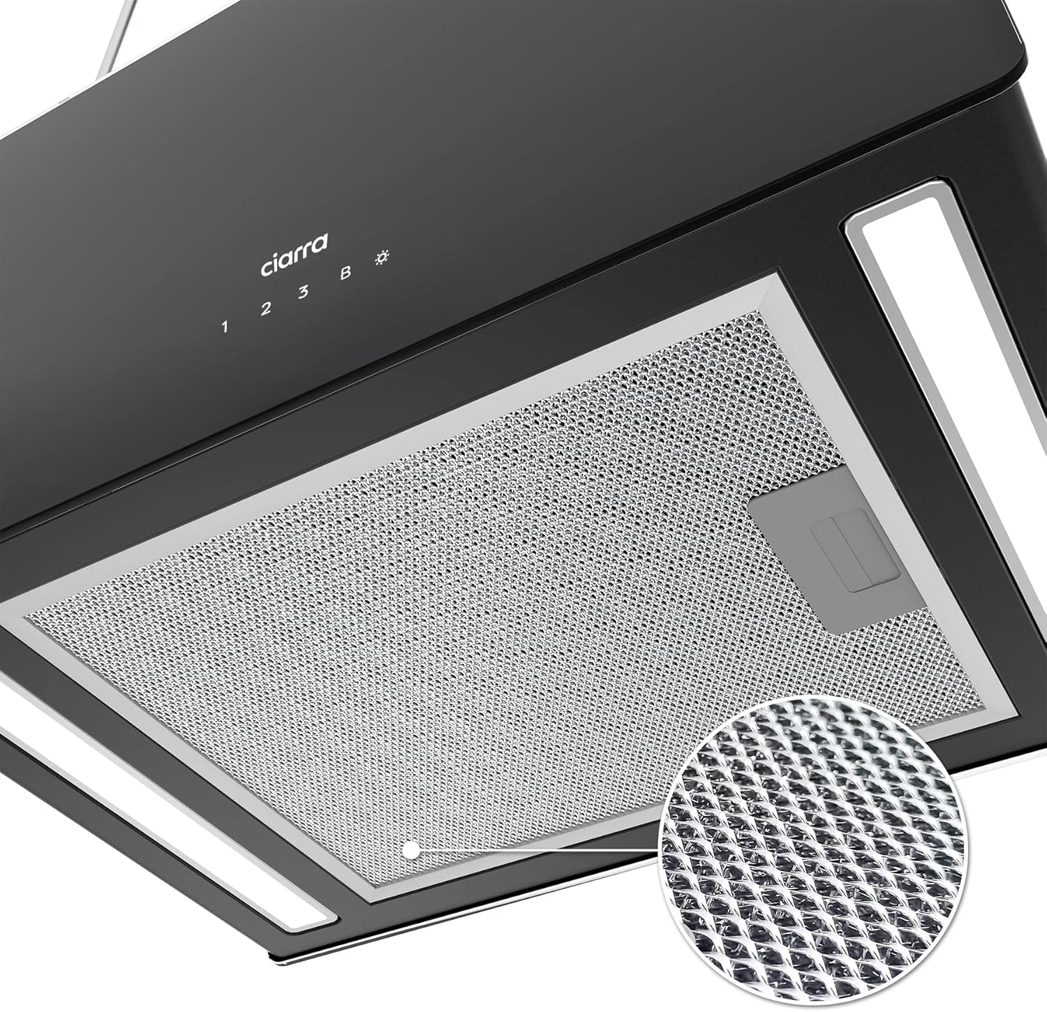 Thumbnail 5 de CIARRA CBCB4850 A+++ Inselhaube für Umluft, 48 cm, bis 700 m³/h – mit Smart Wi‑Fi App
