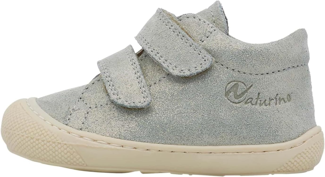 Detalle de Naturino Scarpine Primi Passi in Suede con Stampa Pony – Strappo e suola in gomma
