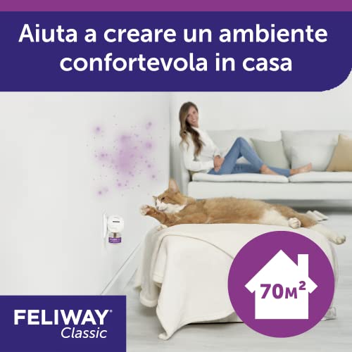 Detalle 2 de FELIWAY Classic Spray Calmante per Gatti, 60 ml: tranquillità a casa e in viaggio