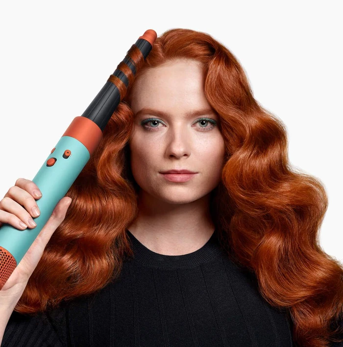 Thumbnail 11 de Dyson Airwrap i.d. Straight + Wavy Samtrot/Gold – App-gesteuert, vielseitig stylen