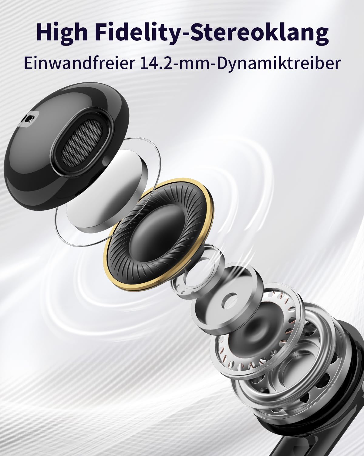 Thumbnail 1 de AILZPXX USB-C-Kopfhörer mit Mikrofon für iPhone 15/16/17, Stereo In-Ear (Kabel, USB‑C, DAC)