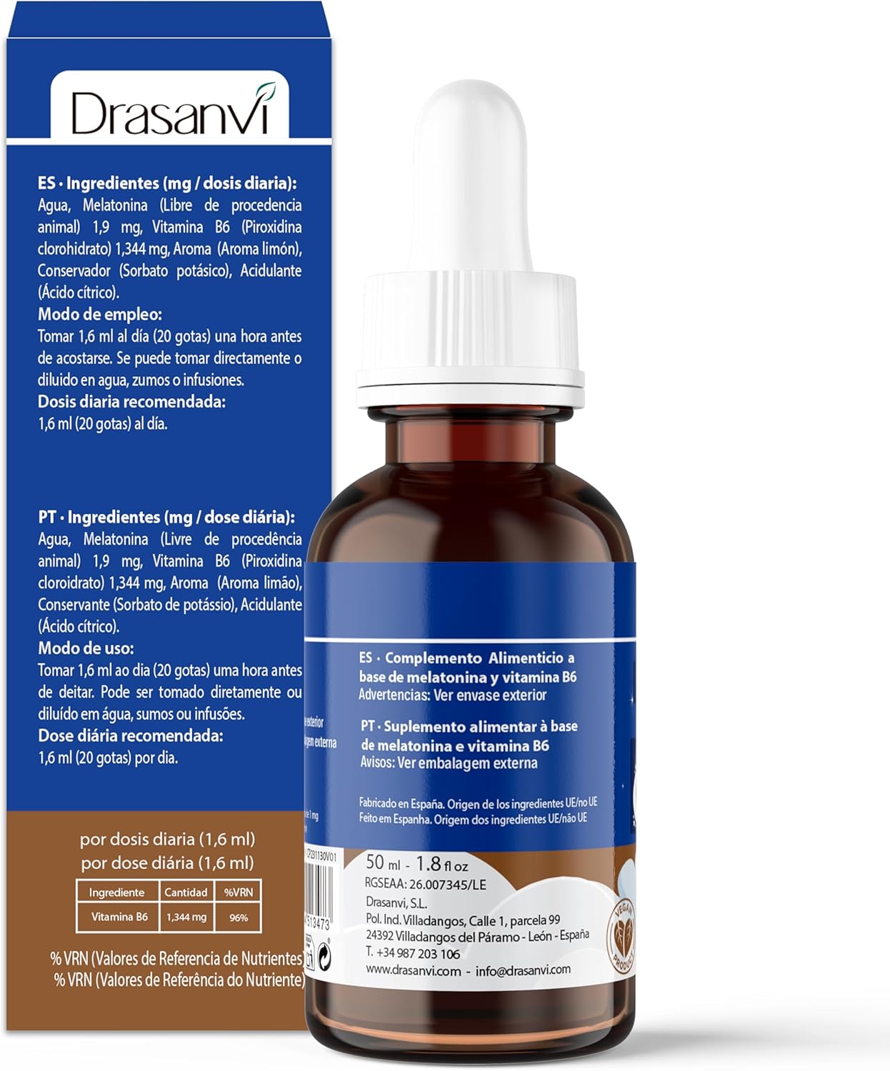 Thumbnail 5 de DRASANVI Melatonina Pura 1,9 mg 50 ml