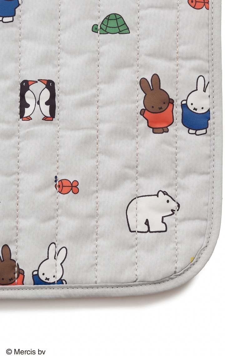 Detalle de ジェラート ピケ DickBruna PBGG254649 キルティングおむつシート 抗菌防臭裏地・グレー