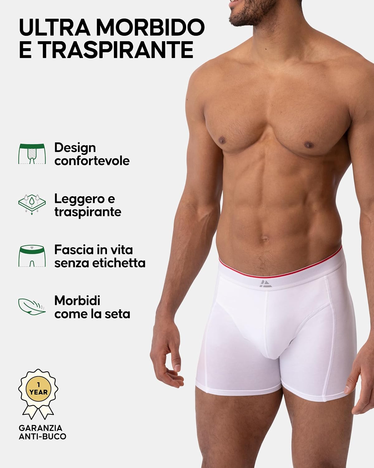 Thumbnail 2 de DANISH ENDURANCE boxer bamboo traspirante 6 paia