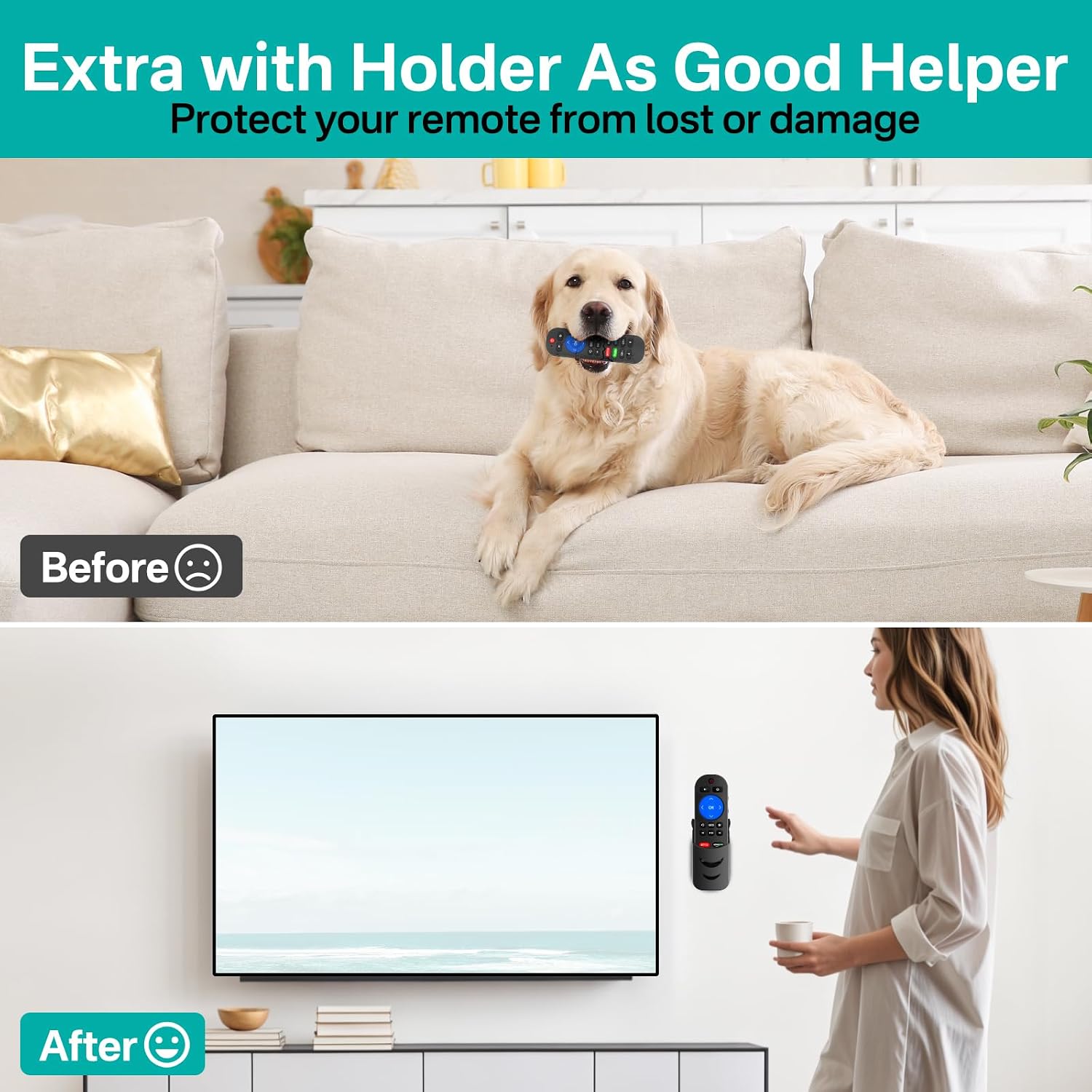 Detalle de tiebutie Adjustable Wall Mount for All Roku Ultra Holders
