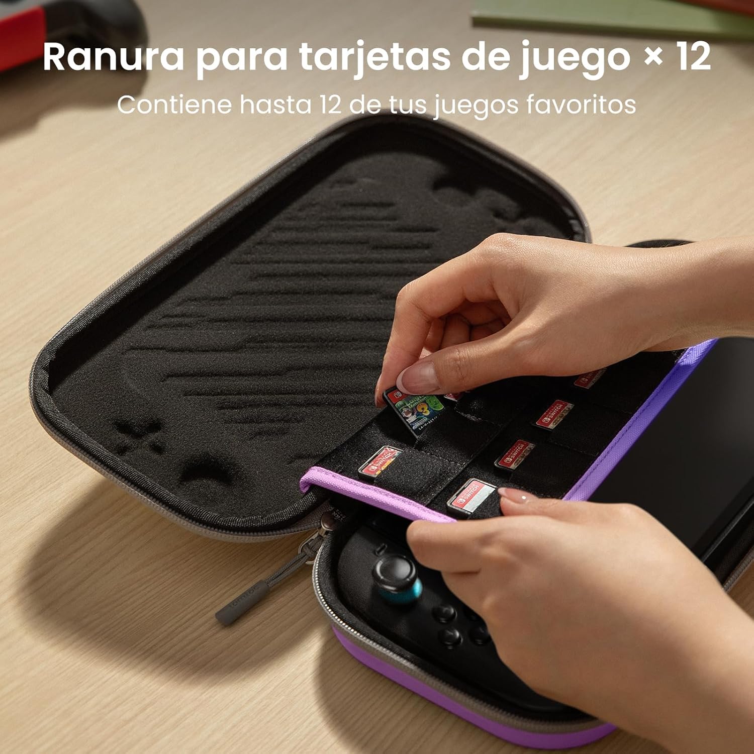 Thumbnail 5 de tomtoc Funda Nintendo Switch 2 12 cartuchos