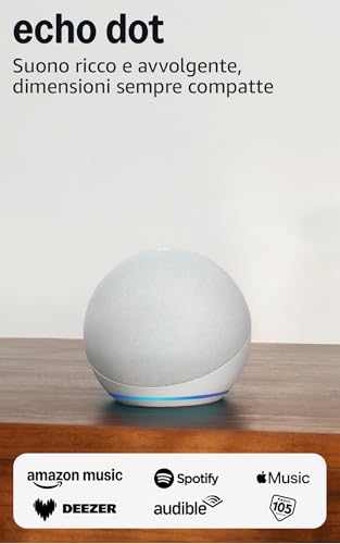 Thumbnail 7 de Echo Dot (Ultimo modello) – Altoparlante intelligente di Amazon, bianco ghiaccio con Alexa+