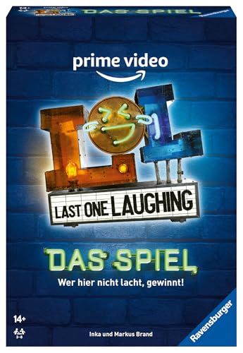 Detalle de Ravensburger 27524 Last One Laughing – Das Partyspiel für 3–8 Comedy-Fans ab 14 Jahren