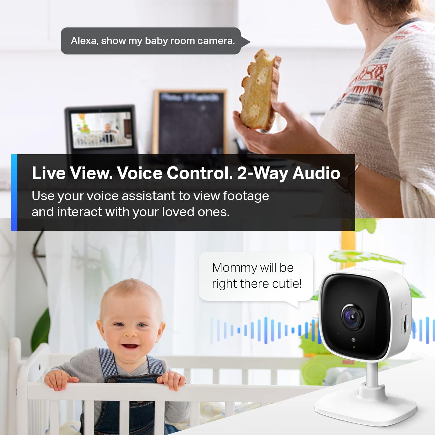 Detalle de Tapo Indoor Security Camera C110