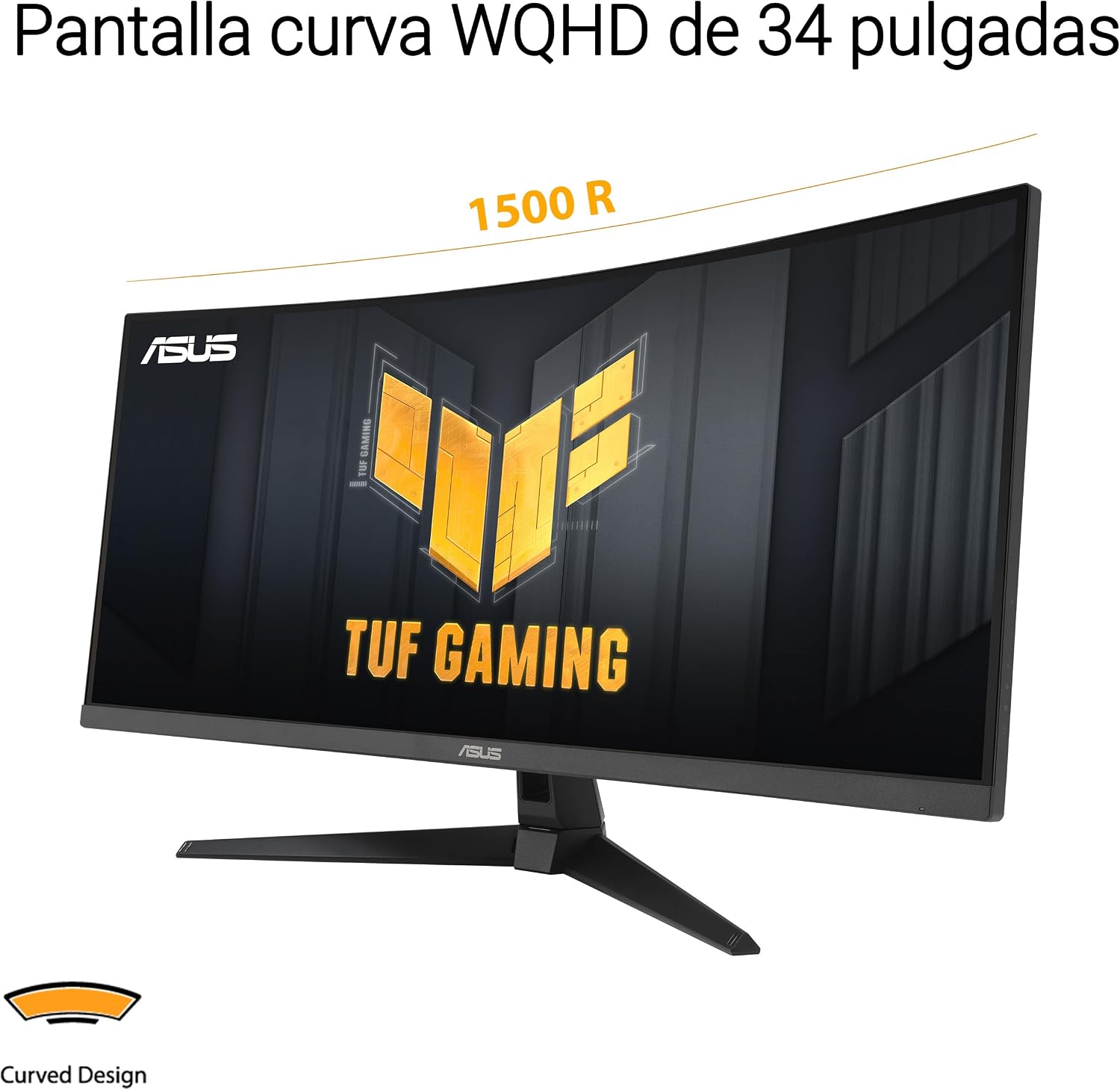 Thumbnail 2 de ASUS TUF VG34VQ3B monitor 34 pulgadas