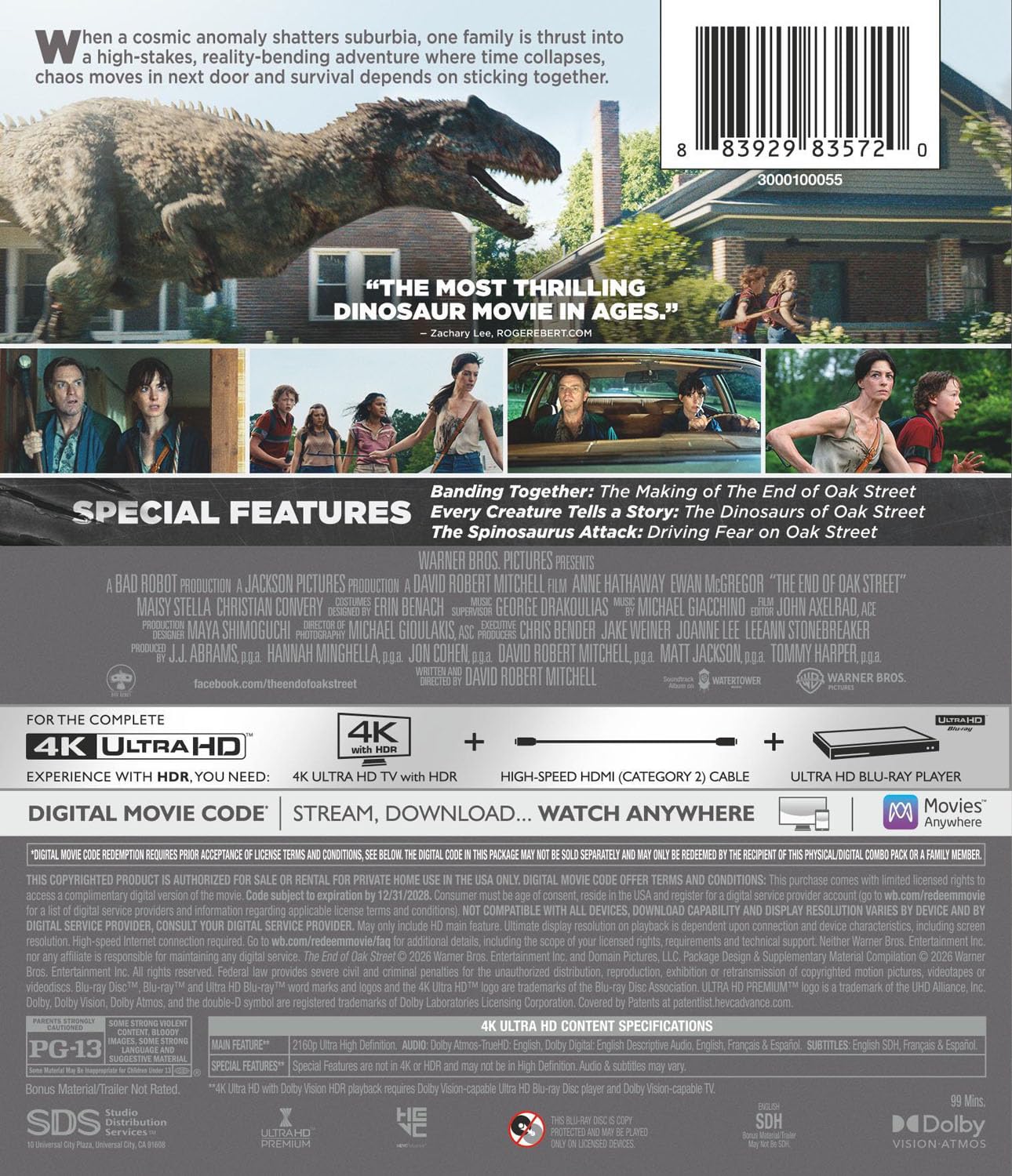 Thumbnail 3 de The End of Oak Street (4K Ultra HD + Digital) — A Warner Bros. Release
