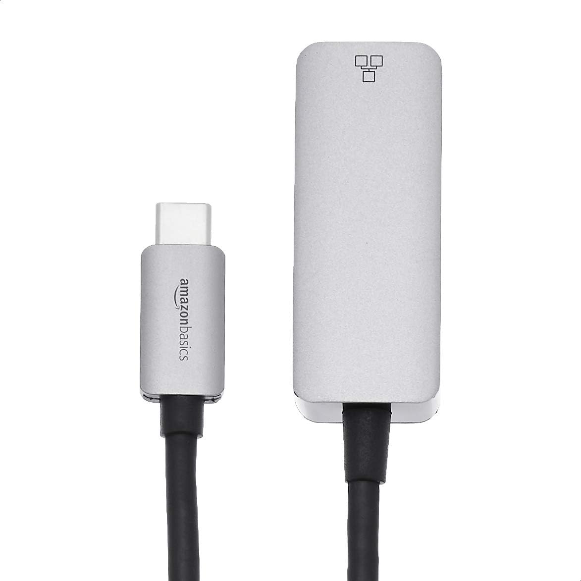 Detalle 2 de Amazon Basics USB-C RJ45 Gigabit Adapter 2.07in 🔌