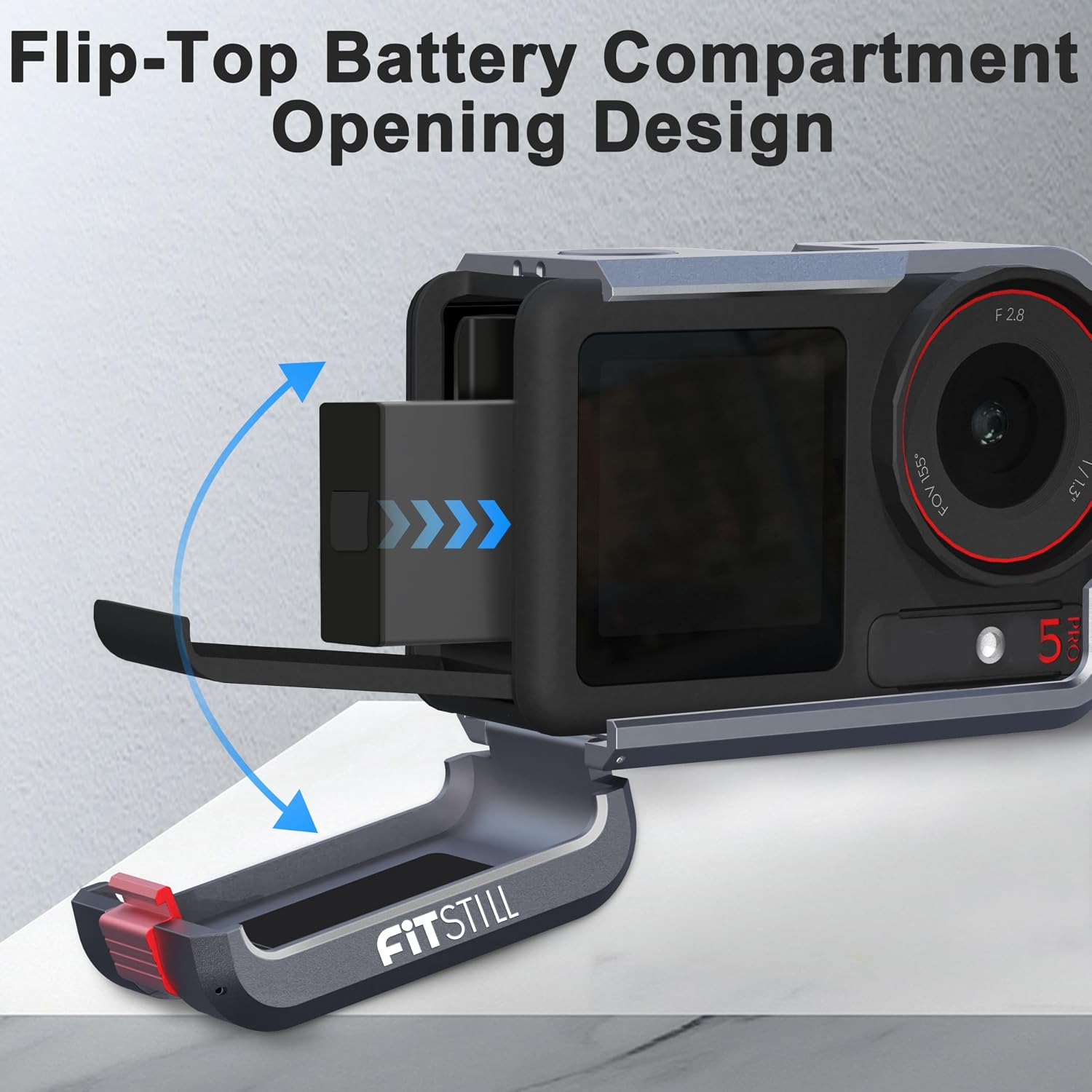 Thumbnail 1 de FitStill Metal Protective Case for DJI Osmo Action 6
