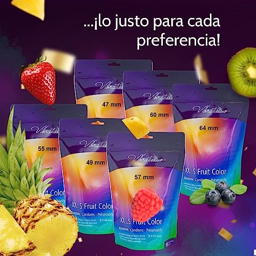 Thumbnail 4 de Vibratissimo Préservatifs Fruit Color 50 pièces ⚙