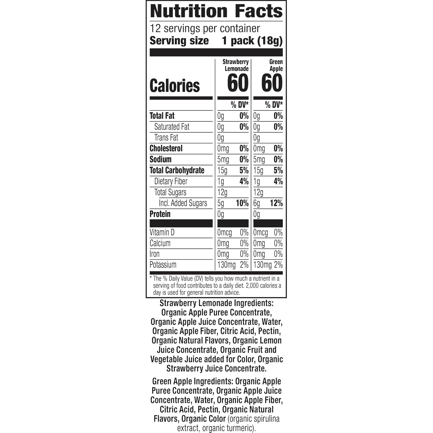 Detalle 2 de Annie's Organic Sweet & Sour Fruit Twists, 12-Count Variety Pack