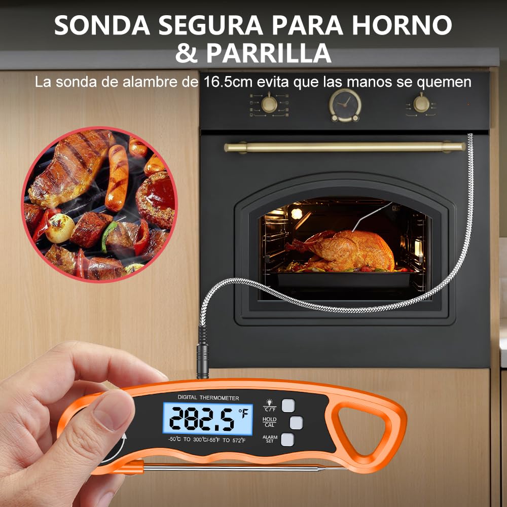 Detalle de CIRYCASE Termometro Cocina 102 cm sonda