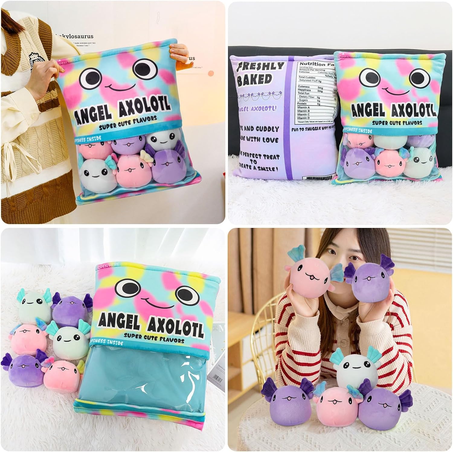 Thumbnail 4 de HXPLN Cute Snack Pillow Pudding Plush