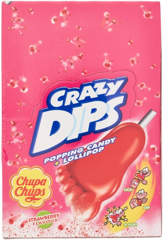 Thumbnail 4 de Chupa Chups Crazy Dips Lollipop 24 bustine