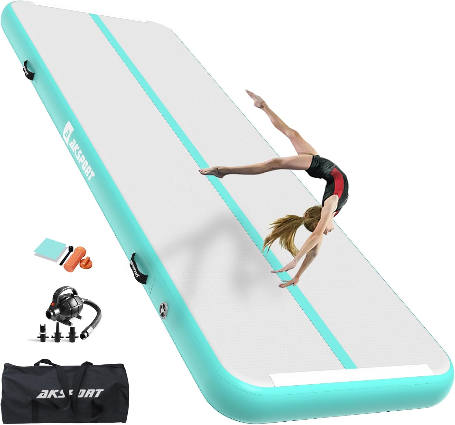 AKSPORT Air Matte Track Tumbling Matte 4 m Gymnastikmatte 🤸