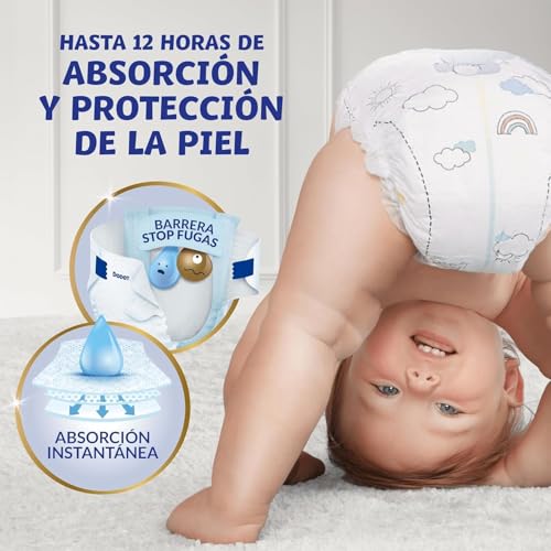Thumbnail 9 de Dodot Sensitive Talla 1 (2–5 kg) con 168 pañales y toallitas Pampers Aqua Pure de regalo