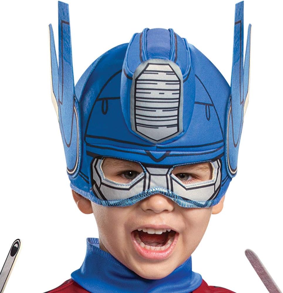 Detalle de Disguise Toddler Optimus Prime Muscle Costume with Padded Jumpsuit and Mask