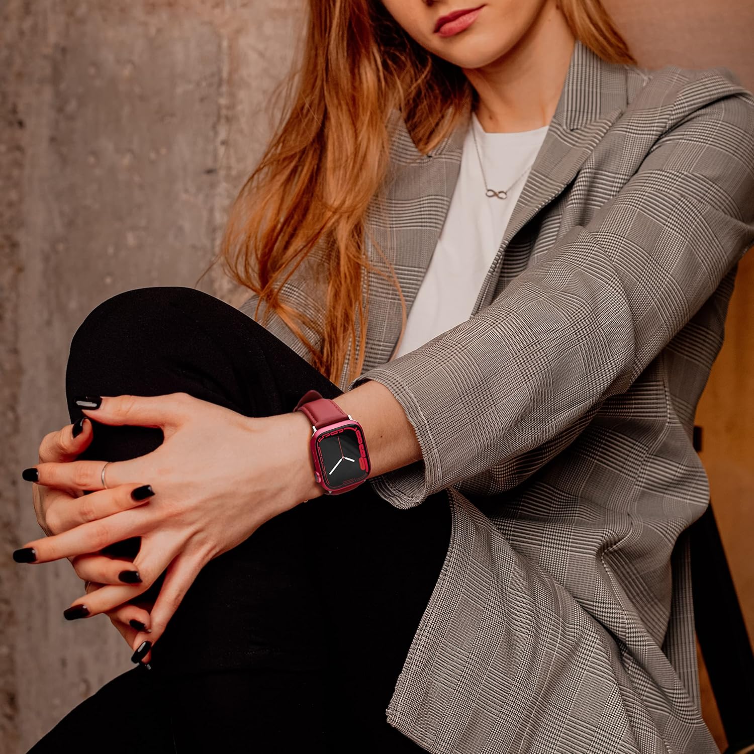 Thumbnail 5 de EDIMENS Leather Strap for Apple Watch