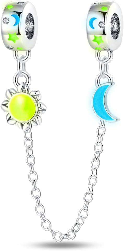 Thumbnail 1 de Pandach Damen Charm Anhänger aus 925 Sterling Silber – Charm Beads kompatibel mit Armband und Halskette