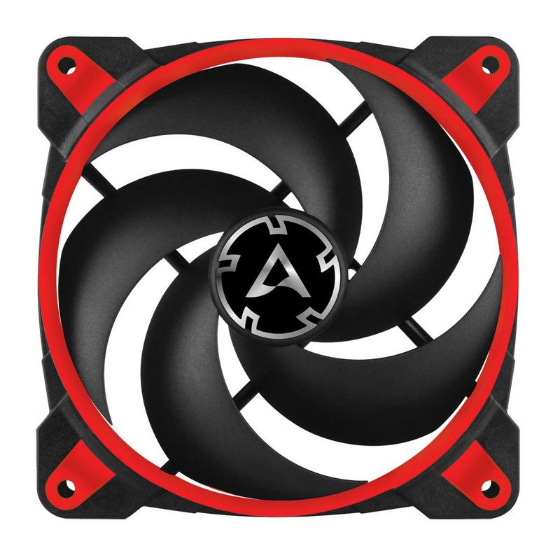 Detalle 2 de Arctic BioniX P120 Ventilador 120mm Rojo 🌀