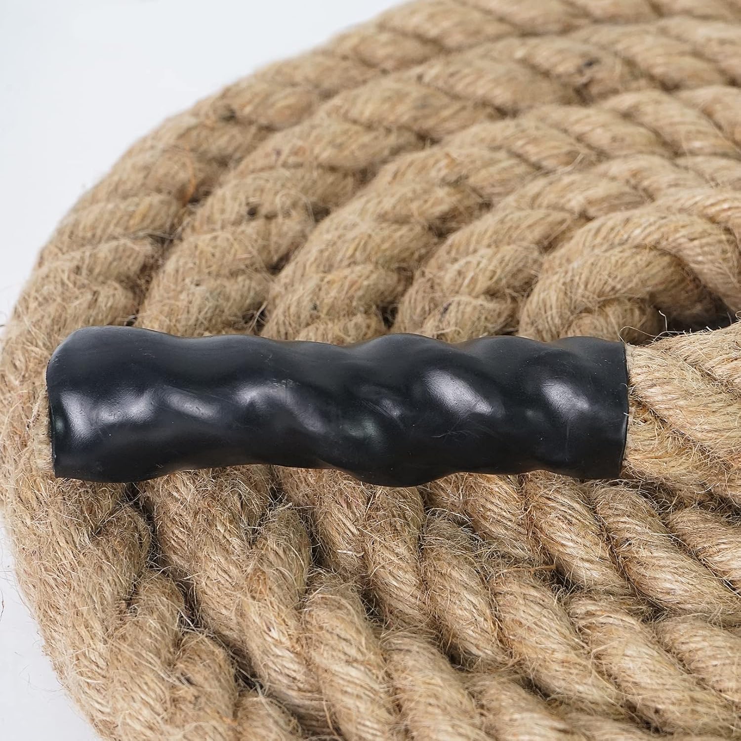 Detalle de Aoneky Jute Rope 1.25 in x 25 ft Twisted Rope 🪢