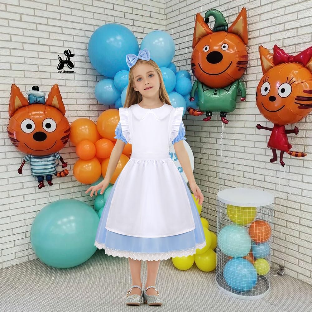 Thumbnail 6 de Vestito Alice Bambina di Aomig – Costume Alice nel Paese delle Meraviglie